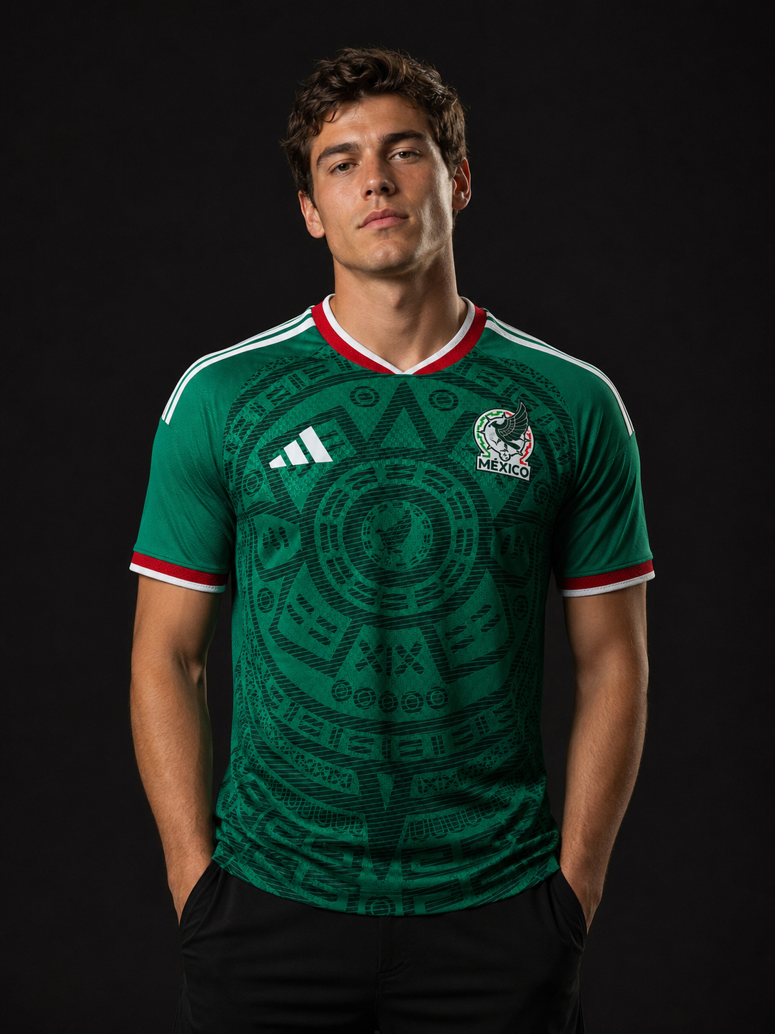 Mexico 26 Home Jersey