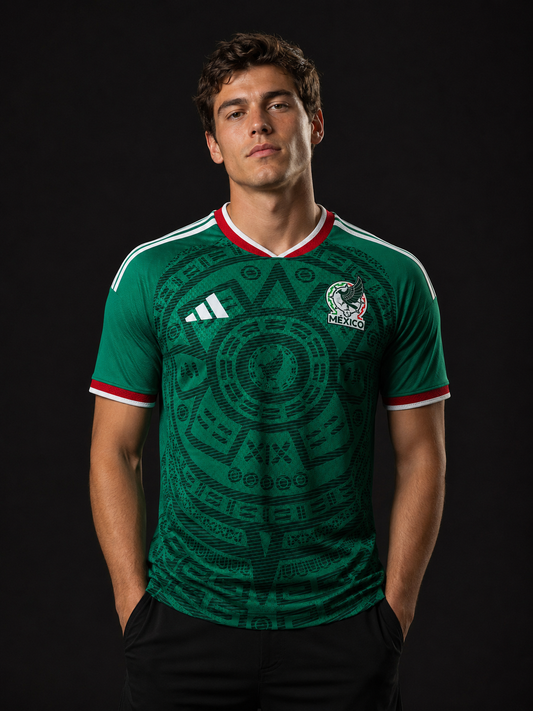 Mexico 26 Home Jersey